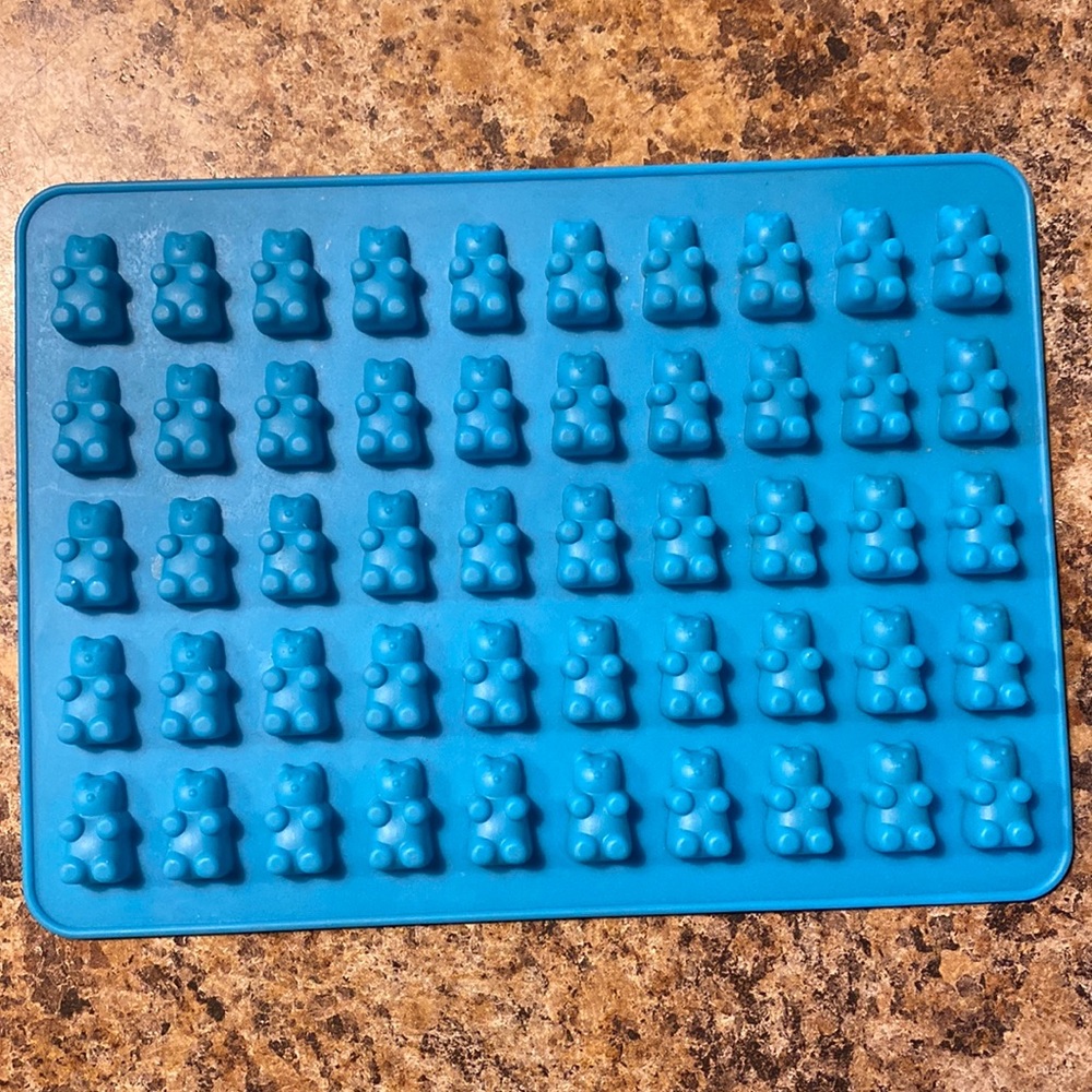 Gummy bear silicone mold